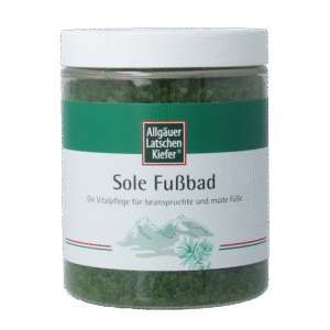 Allgauer Latshen Kiefer Mineralen voetbad allgasan