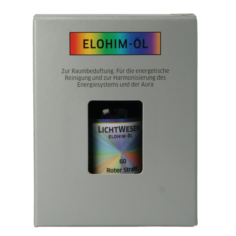 Lichtwesen Elohim olie levenskracht rood 60