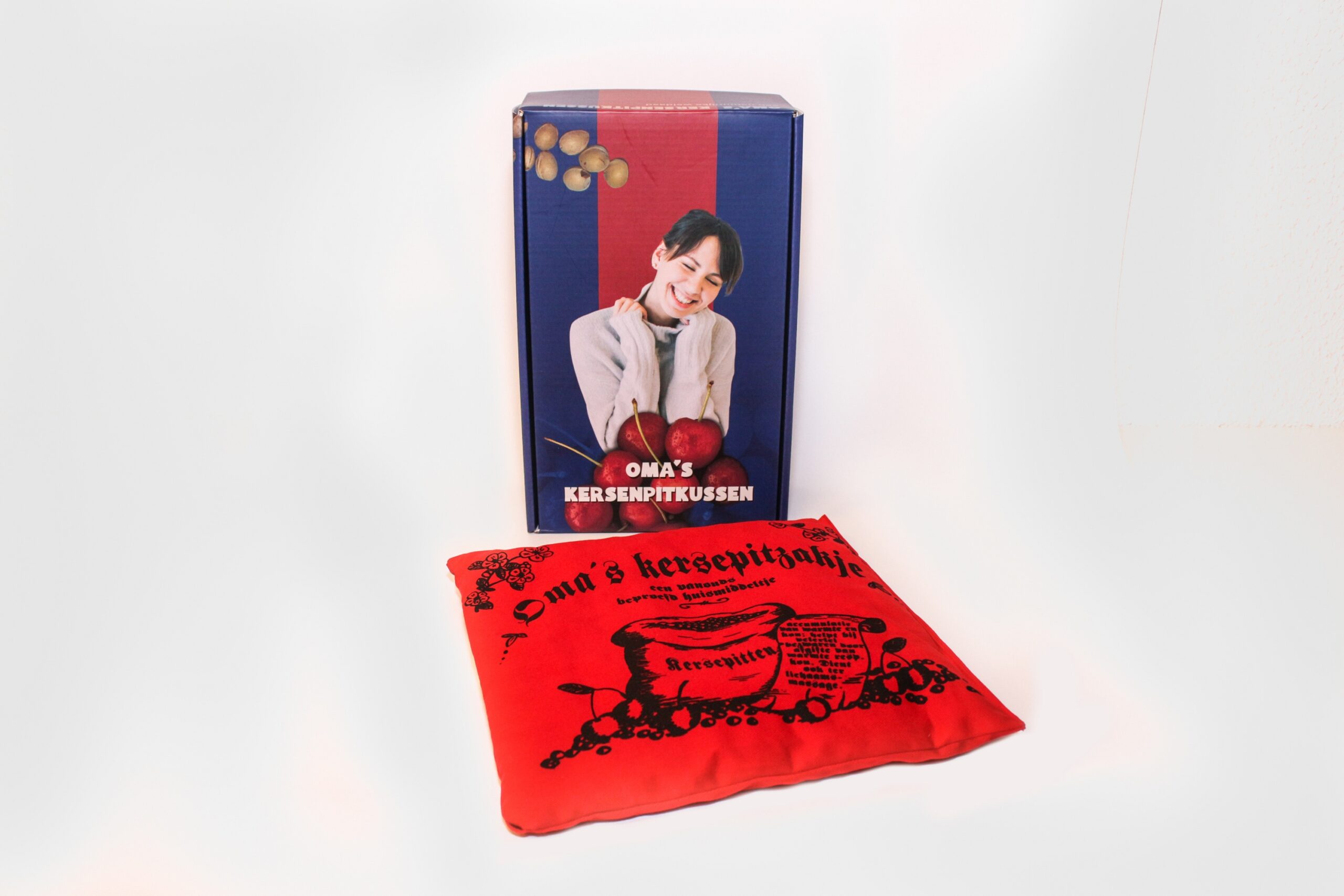 Marco Polo Kersenpitkussen oma's 24 x 24cm