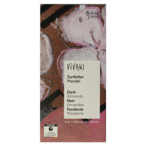 Vivani Chocolade puur met amandelen bio