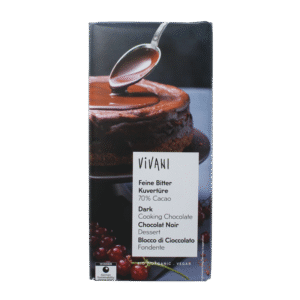 Vivani Couverture smeltchocolade puur bio
