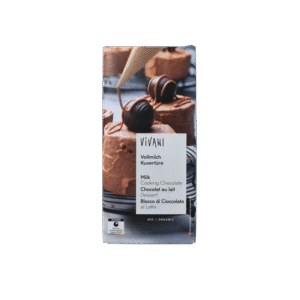 Vivani Couverture smeltchocolade melk bio