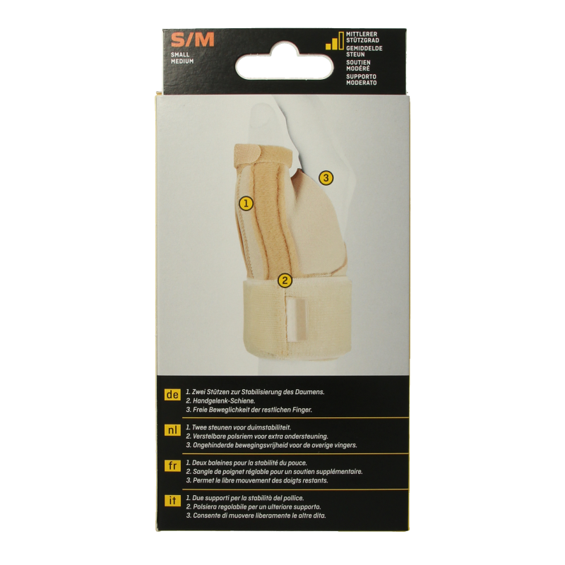 Futuro Deluxe duimspalk maat S/M - Afbeelding 3