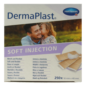 Dermaplast Injectiepleisters sensitive 16mm x 40mm