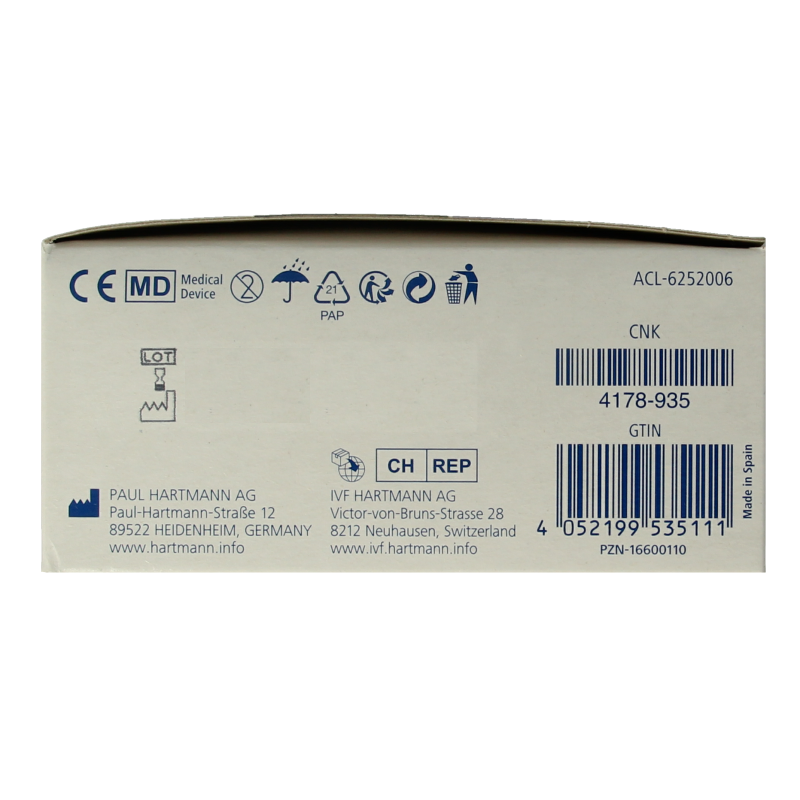 Dermaplast Injectiepleisters sensitive 16mm x 40mm - Afbeelding 2