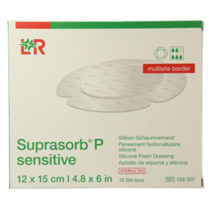 Suprasorb P sensitive multisite 12 x 15