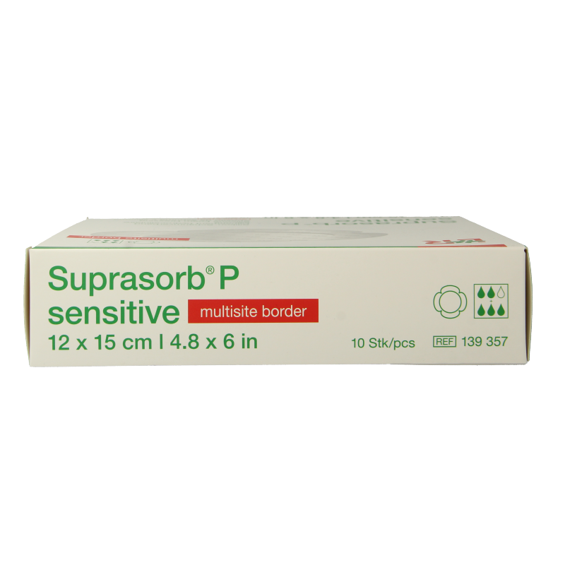 Suprasorb P sensitive multisite 12 x 15 - Afbeelding 3
