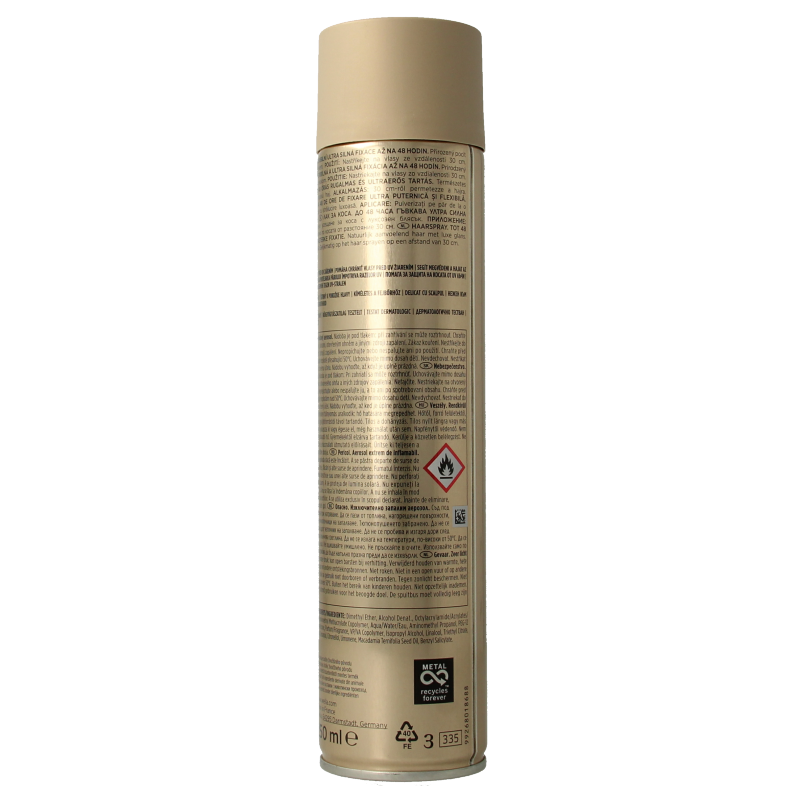 Wella Shiny hold hairspray ultra strong - Afbeelding 2