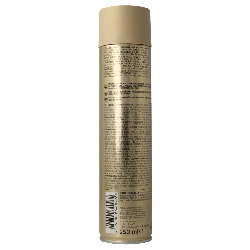 Wella Shiny hold hairspray ultra strong - Afbeelding 3