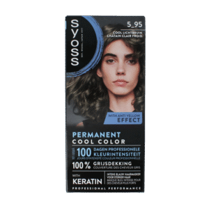 Syoss Permanent cool color 5-95 lichtbruin