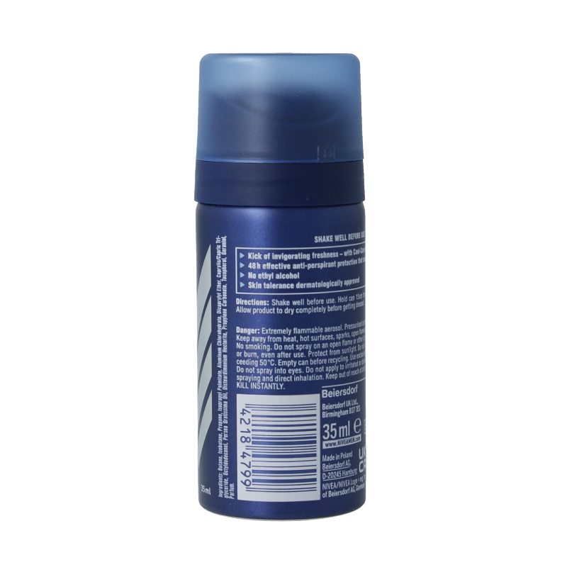 Nivea Men deodorant cool kick mini - Afbeelding 3