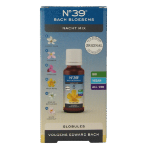 Bach Bloesem Globule parels nr. 39 nacht bio