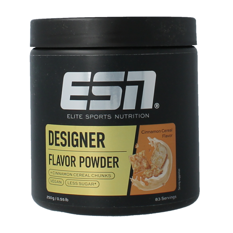 ESN Flavn tasty cinnamon cereal