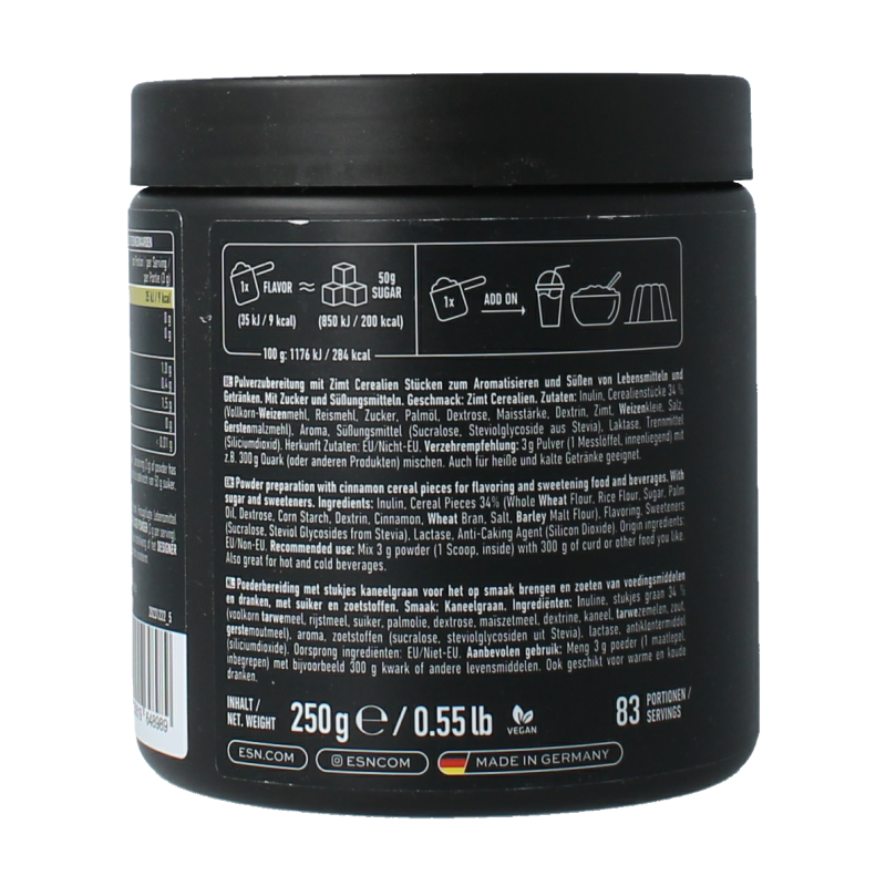 ESN Flavn tasty cinnamon cereal - Afbeelding 2