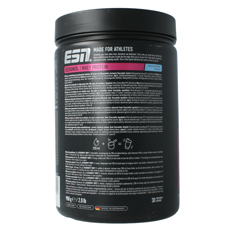 ESN Designer whey straciatella - Afbeelding 2