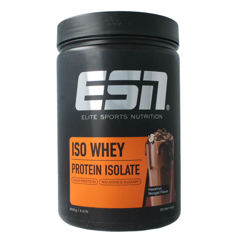 ESN Iso whey protein hazelnut nougat