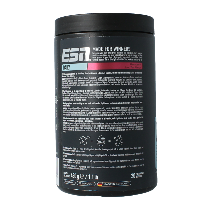 ESN Daily raspberry ice tea - Afbeelding 2