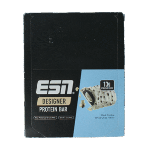 ESN Dark cookie white chocolate bar 45g