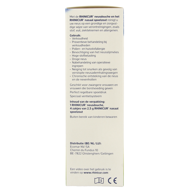 Rhinicur Neusdouche met 4 sachets - Afbeelding 2
