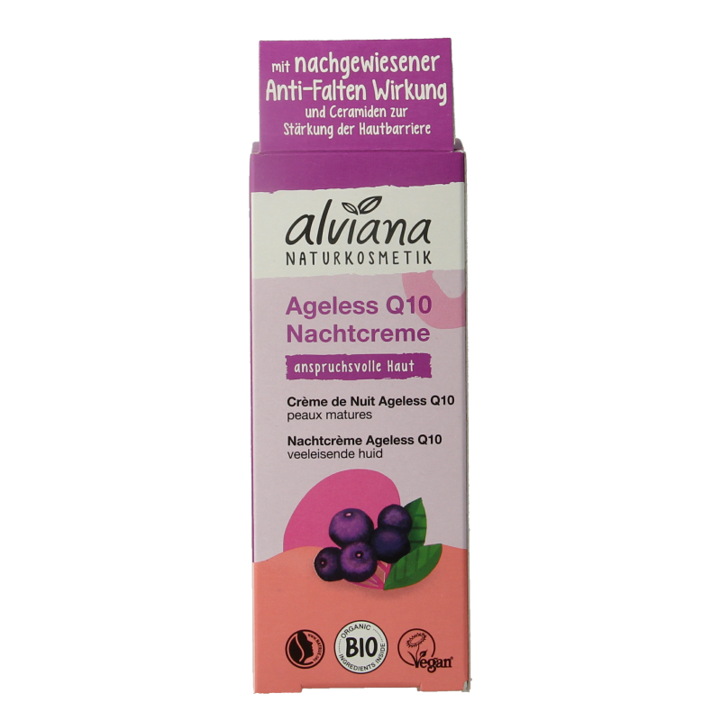 Alviana Nachtcreme anti-aging Q10