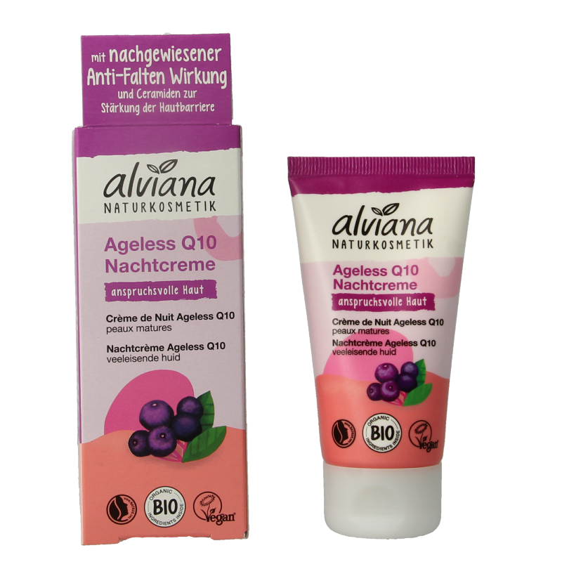 Alviana Nachtcreme anti-aging Q10 - Afbeelding 2