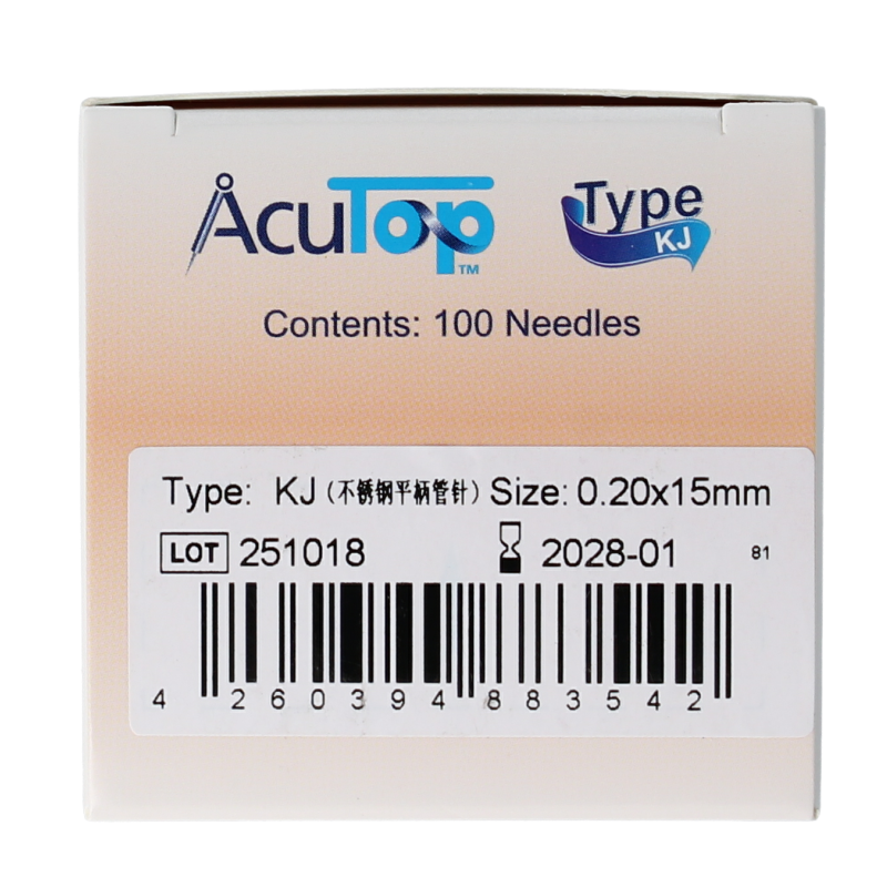 AcuTop KJ-T dry needle naald 0.20 x 15mm - Afbeelding 3