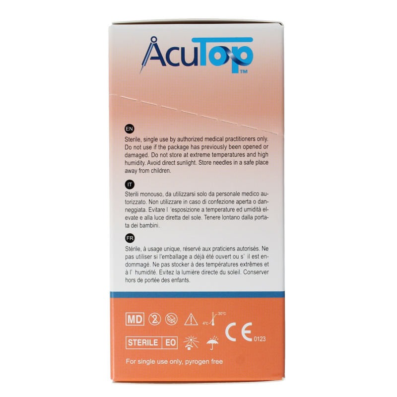 AcuTop KJ-T dry needle naald 0.25 x 40mm - Afbeelding 2