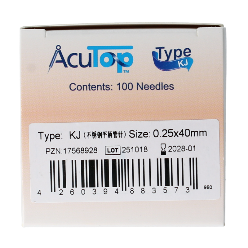 AcuTop KJ-T dry needle naald 0.25 x 40mm - Afbeelding 3