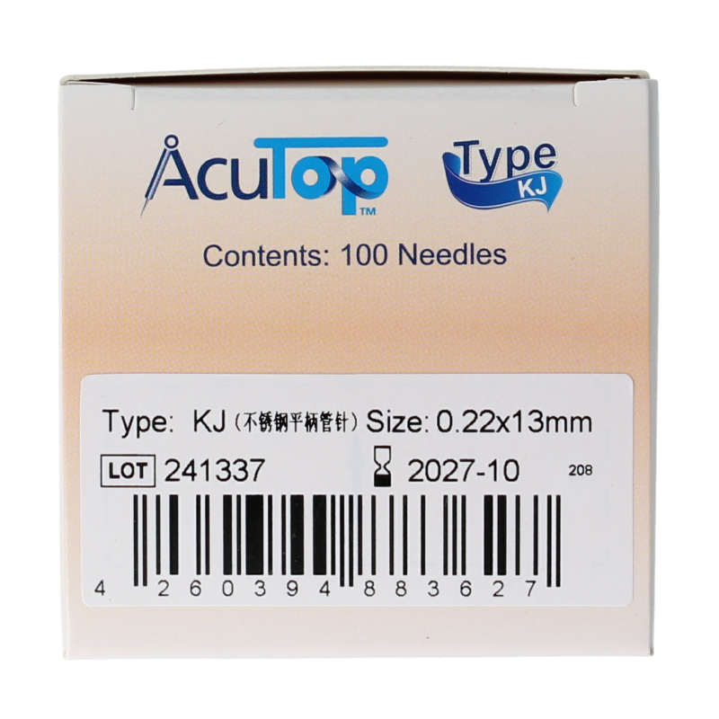 AcuTop KJ-T dry needle naald 0.22 x 13mm - Afbeelding 3