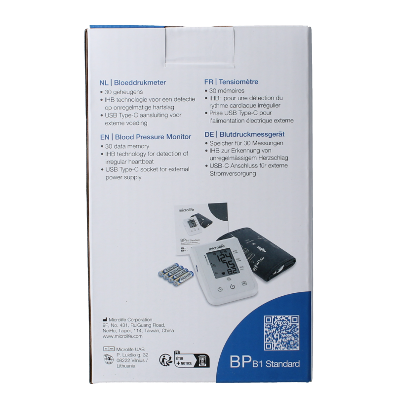 Microlife BPB1 Bloeddrukmeter standaard - Afbeelding 3