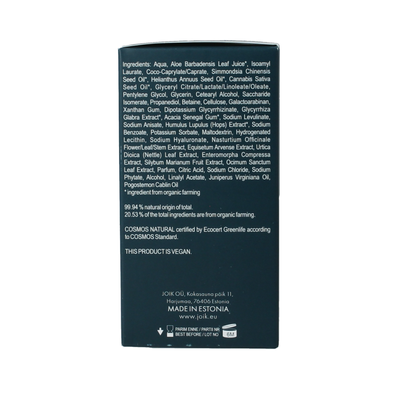 Joik Organics Men moisture & calm facial cream - Afbeelding 3