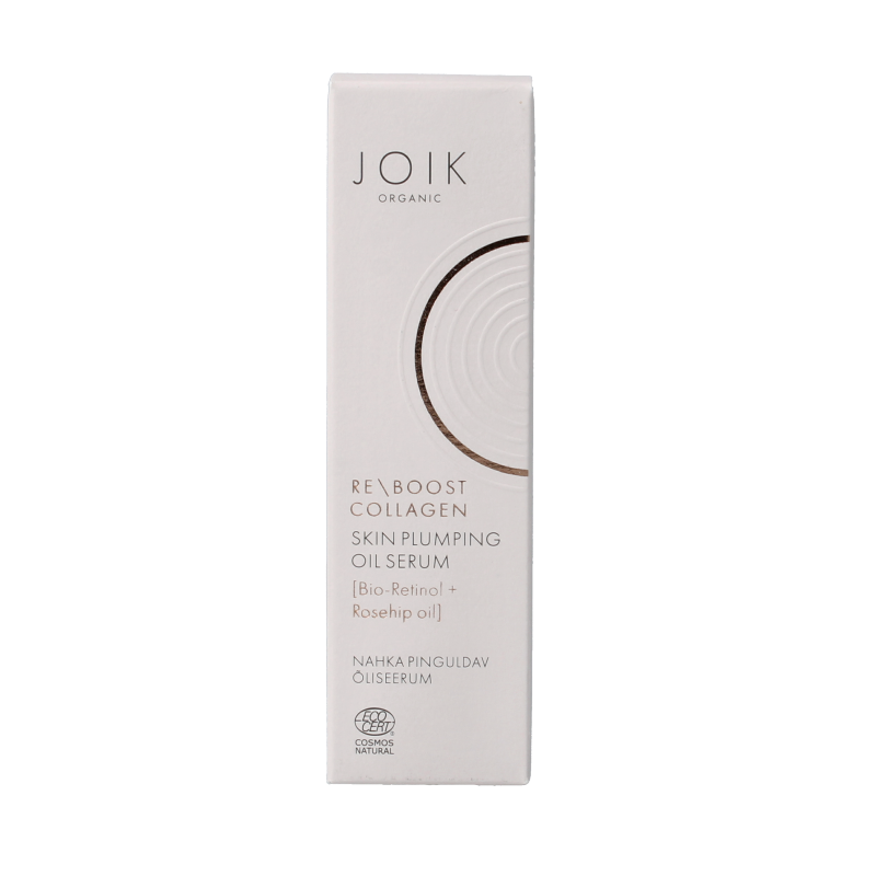 Joik Organics Re-boost collagen oil serum skin plumping