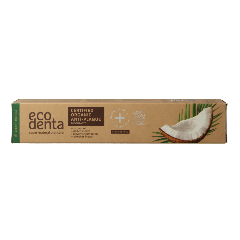 Ecodenta Tandpasta organic anti tandplak - Afbeelding 4