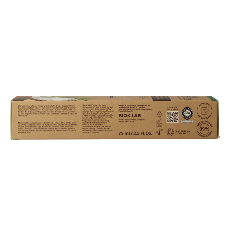 Ecodenta Tandpasta organic anti tandplak - Afbeelding 5