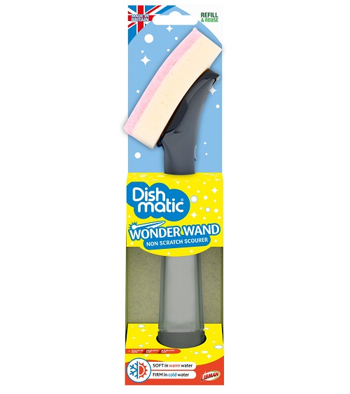 Dishmatic Wonder wand schoonmaakpons vulbaar - Afbeelding 5