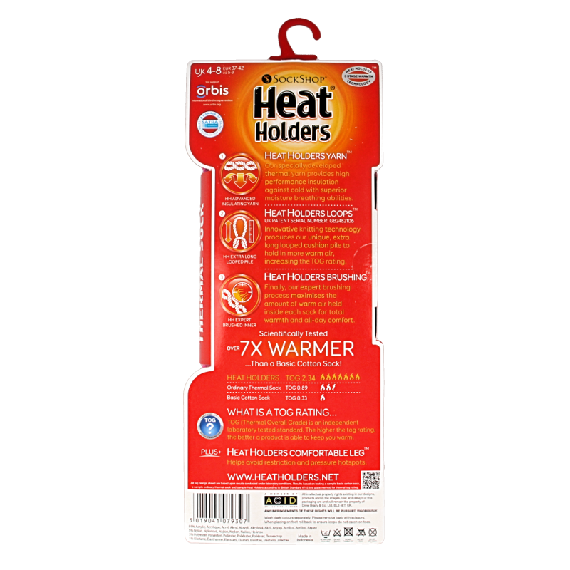 Heat Holders Ladies slipper socks maat 4-8 candy - Afbeelding 2