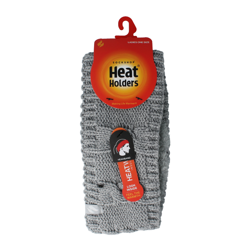 Heat Holders Ladies headband light grey