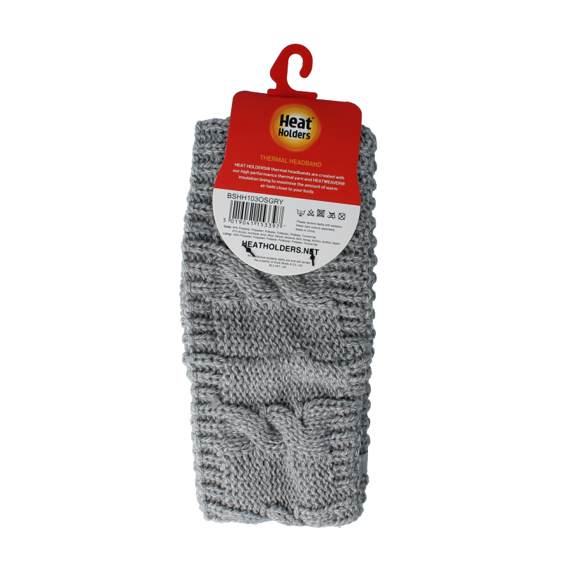 Heat Holders Ladies headband light grey - Afbeelding 2
