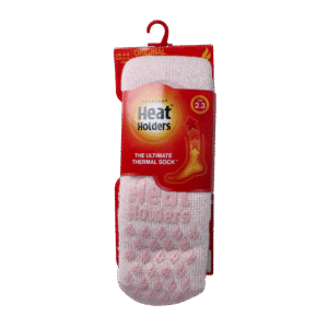 Heat Holders Anti slip socks dusted pink
