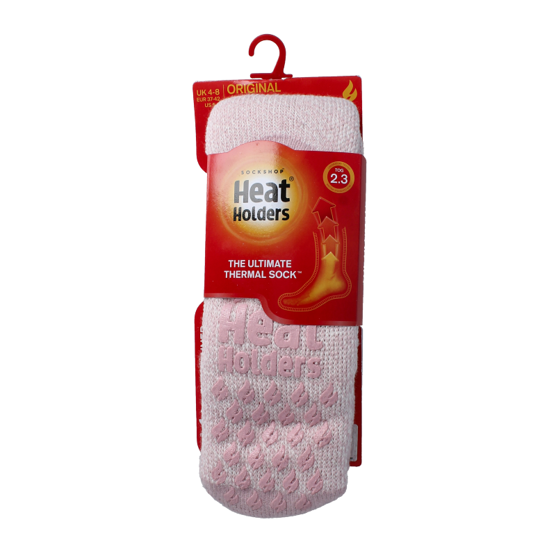 Heat Holders Anti slip socks dusted pink