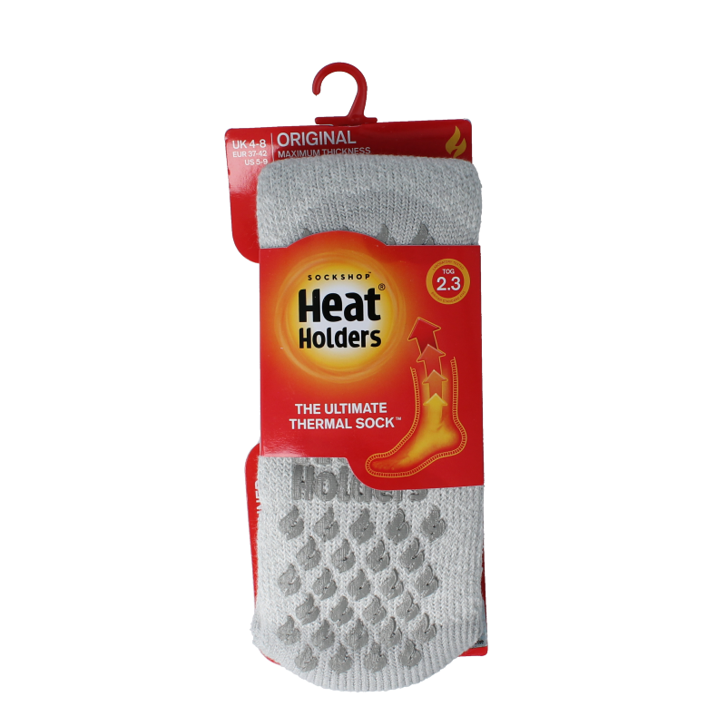 Heat Holders Anti slip socks silver grey 37-42