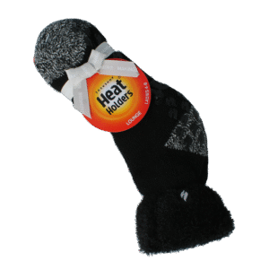 Heat Holders Ladies lounge socks 4-8 37-42 black