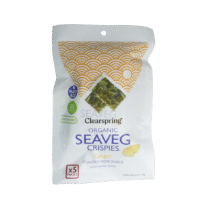 Clearspring Seaveg - crispies ginger multipack bio