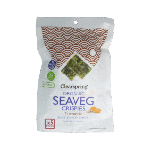 Clearspring Seaveg - Crispies turmeric multipack bio