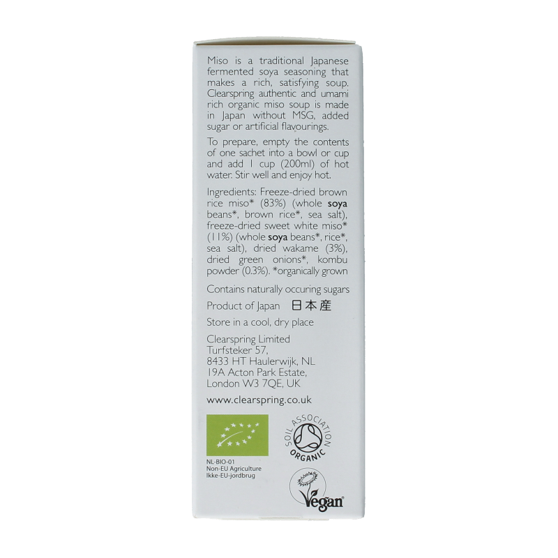 Clearspring Misosoup instant bio - Afbeelding 4