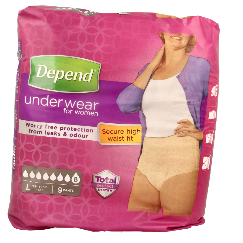 Depend Pants super maat L