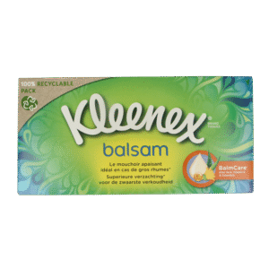Kleenex Balsam tissue box