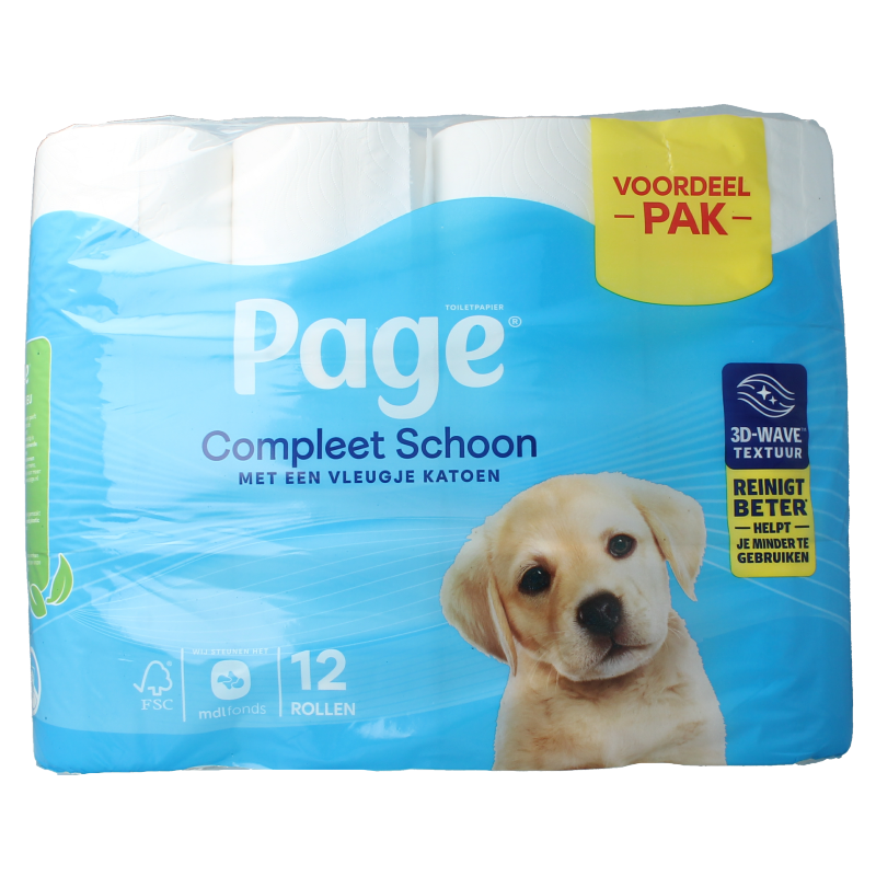 Page Compleet schoon