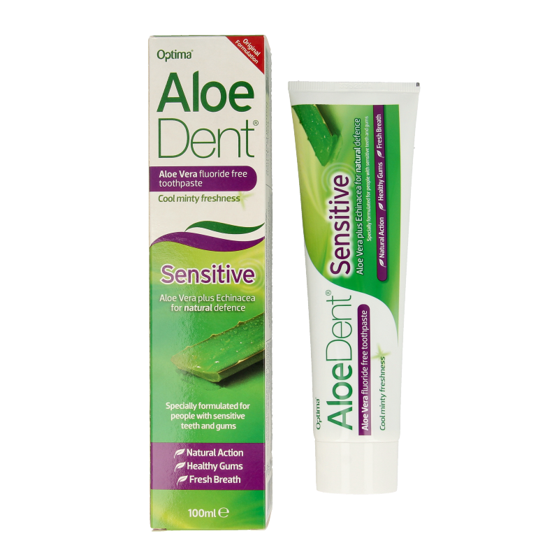 Optima Aloe dent aloe vera tandpasta sensitive - Afbeelding 2