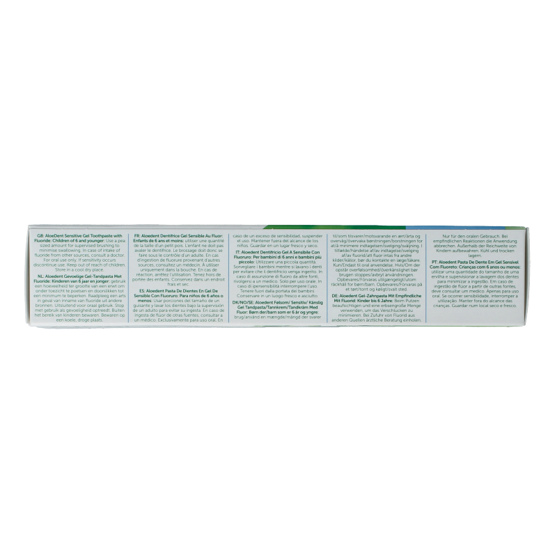 Optima Aloe dent tandpasta sensitive - Afbeelding 2
